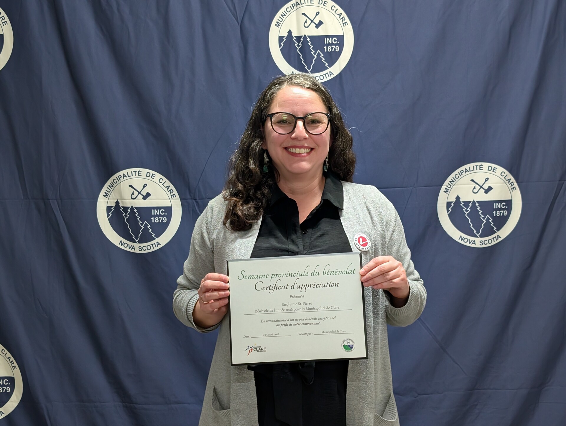 2026 Volunteer of the year : Stéphanie St-Pierre
